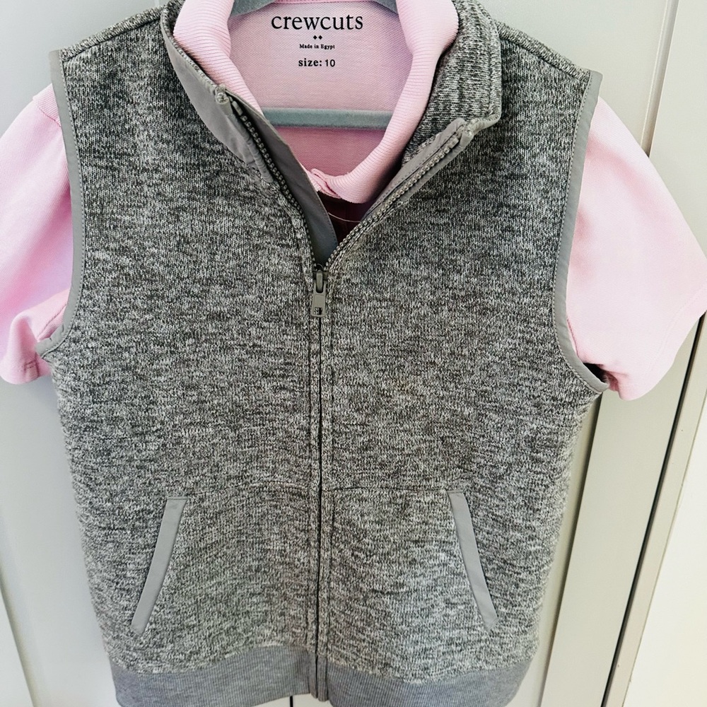 Crewcuts Cotton Vest Size 8.
